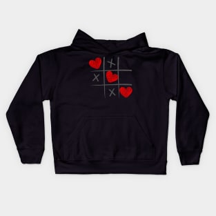 Hearts and Crosses Kids Hoodie